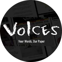 Somaiya Voices campus student publication official logo